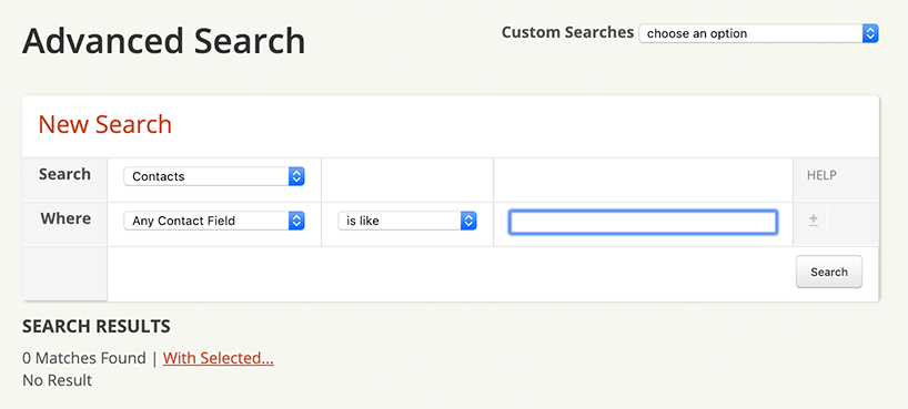 Advanced Search