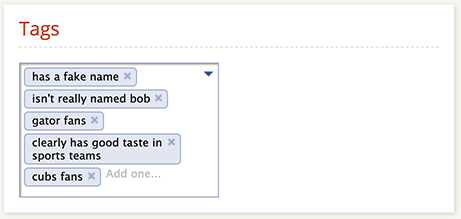 Tags