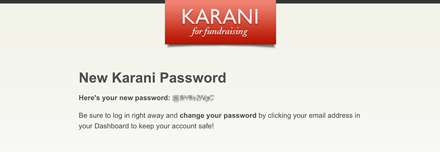 New Password