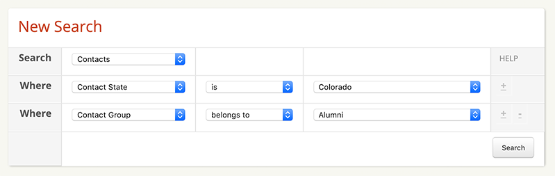 Search Alumni